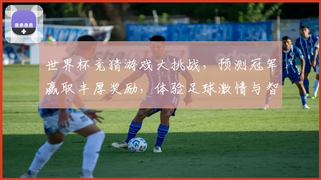世界杯竞猜游戏大挑战，预测冠军赢取丰厚奖励，体验足球激情与智慧的碰撞